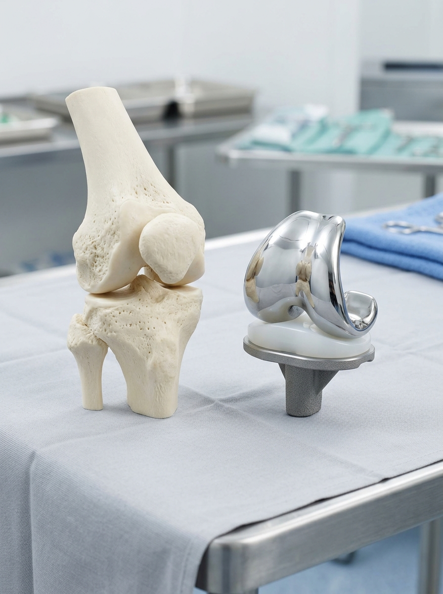 Subvastus Knee Joint Replacement extensor mechanism preservation